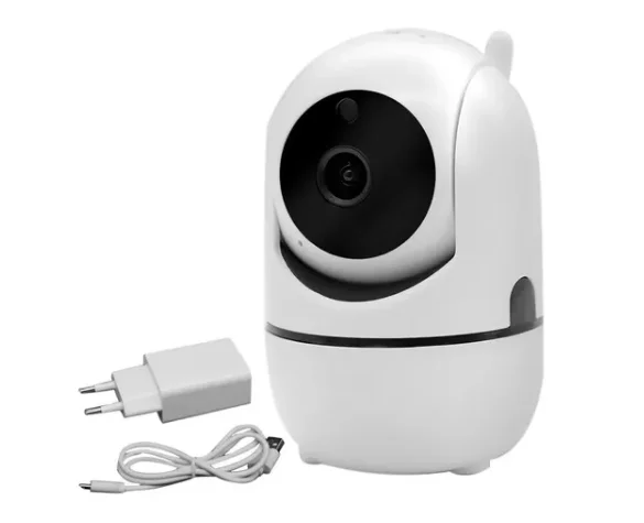 Camera Robô Ip Wifi Hd Onvif Sensor Movimento Automatico