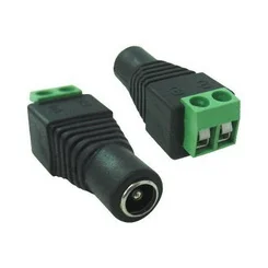 Conector P4 Fêmea para ligação fonte sistema de câmeras