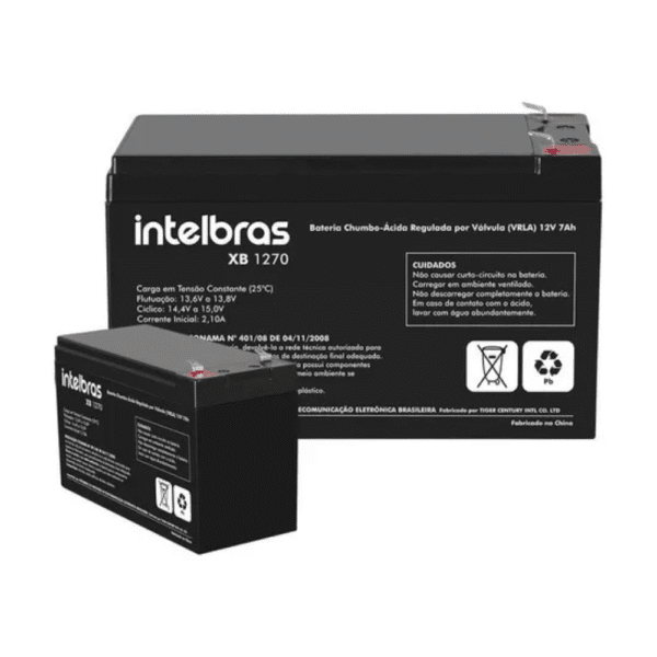 Bateria Selada 7ah 12v Intelbrás