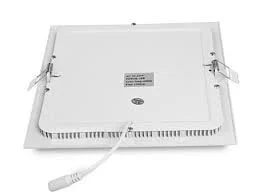 Plafon Led 12w quadrado Embutir Branco Frio - Image 5
