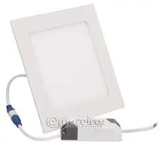 Plafon Led 12w quadrado Embutir Branco Frio - Image 3