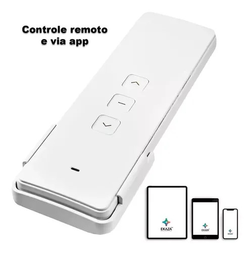 Cortina Inteligente Wifi App Alexa Google Comando Voz Ekaza - Image 2