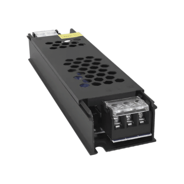 Fonte Chaveada Slim 12v 10A 120W Capa Preta - Led, Som e Cftv