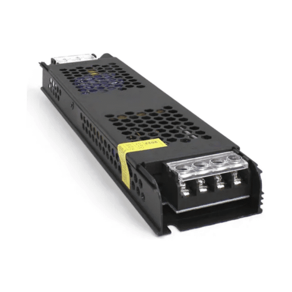 Fonte Chaveada Slim 12v 30A 360W Capa Preta - Led, Som e Cftv