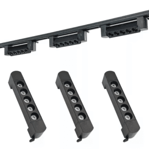 Kit Trilho Eletrificado com Luminárias Pontuais 10W | 1 Metro | Bivolt | A partir de R$ 89,00