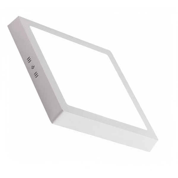 Plafon LED Quadrado de Sobrepor | 18W ou 25W | Branco Frio 6500K | Bivolt | A partir de R$ 24,00