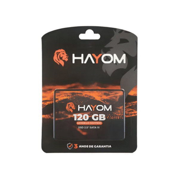 SSD 120GB SATA 2.5” Hayom – Velocidade, Desempenho e Confiabilidade para Seu PC ou Notebook