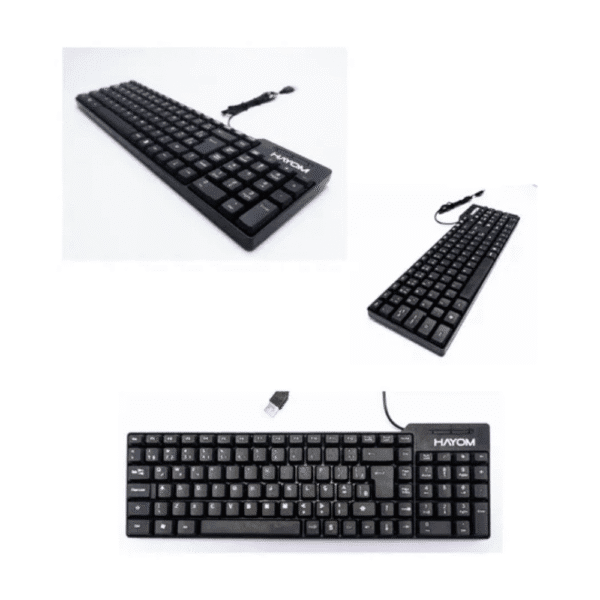 Teclado USB Hayom TC3201 ABNT2 – Conforto, Durabilidade e Compatibilidade para o Dia a Dia - Imagem 5