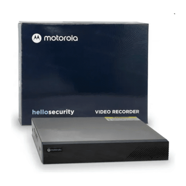 Gravador Digital DVR 08 Canais Full HD 1080P Motorola MTD081F0013 – Segurança Inteligente para Todos os Ambientes