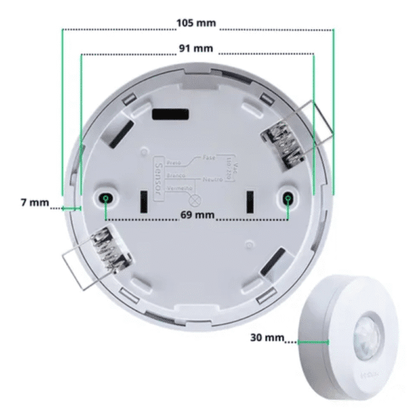 Sensor de Presença Intelbras ESPi 360 – Automação e Segurança em Ambientes Internos - Imagem 4