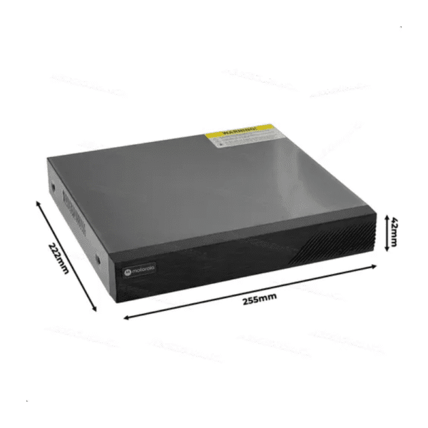Gravador Digital DVR 08 Canais Full HD 1080P Motorola MTD081F0013 – Segurança Inteligente para Todos os Ambientes - Imagem 7