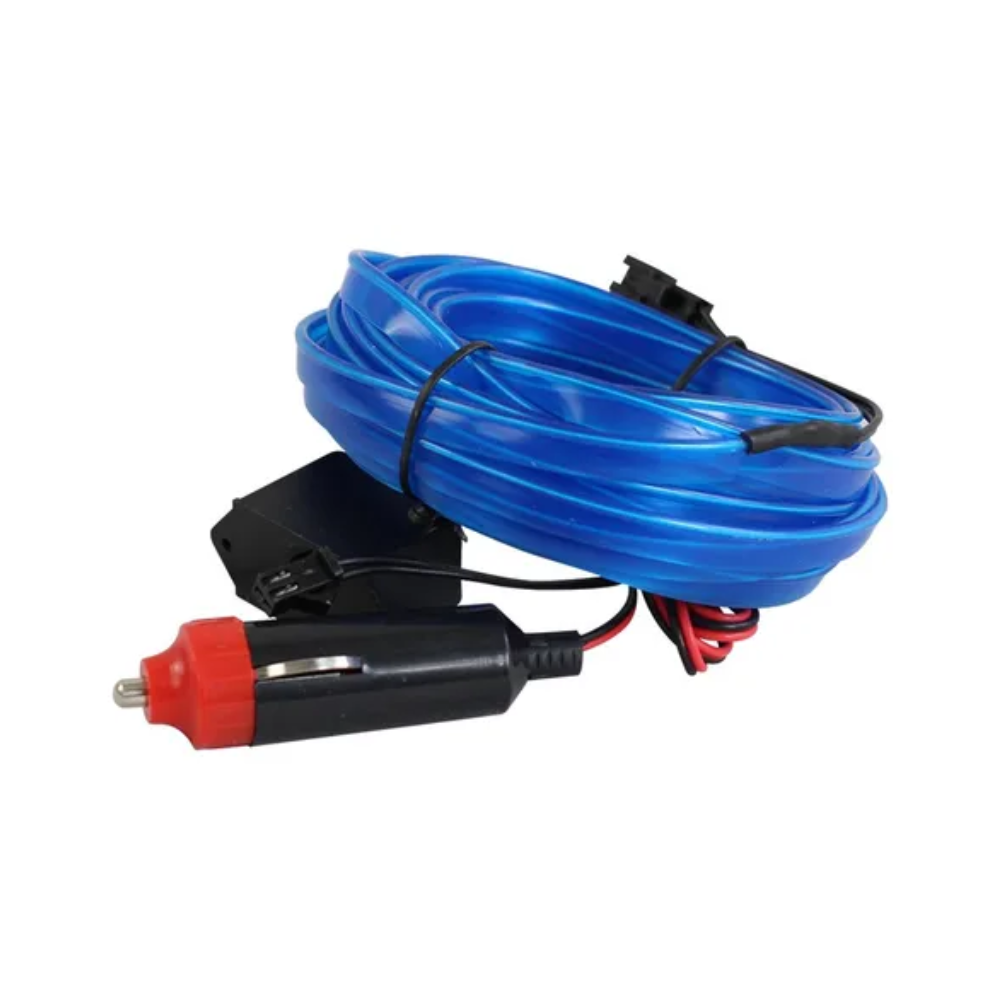 Mangueira LED Automotivo 12V 5m – Azul Neon Flexível - Imagem 6