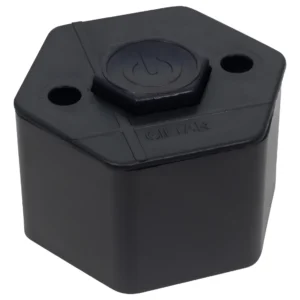 Botoeira Simples Com Fio para Motor e Fechadura Botão Giltar