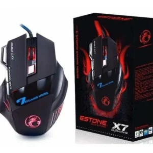 Mouse Usb Gamer 7 Botões X7 Pc Notebook Cor Preto