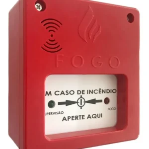 Acionador Botoeira Manual C/ Sirene Central Alarme Incêndio