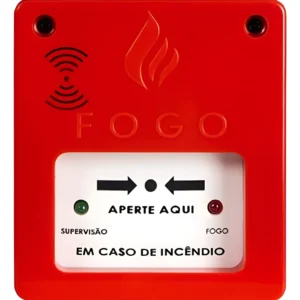 Acionador Manual Endereçável Com Sirene Compact Segurimax