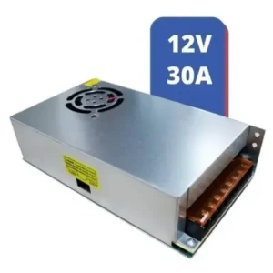 Fonte Colmeia Chaveada Estabilizada Bivolt 12v 30a 360w