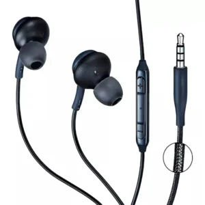 Fone P2 A'Gold FN-S8B Com Fio Som Alto Graves Fortes Com Microfone