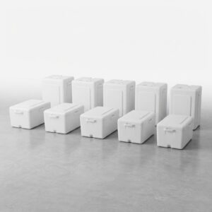 Kit 10 Caixas de Sobrepor 7x9x5cm Branca ABS PP UV para Fonte Conexões Elétricas p/ CFTV