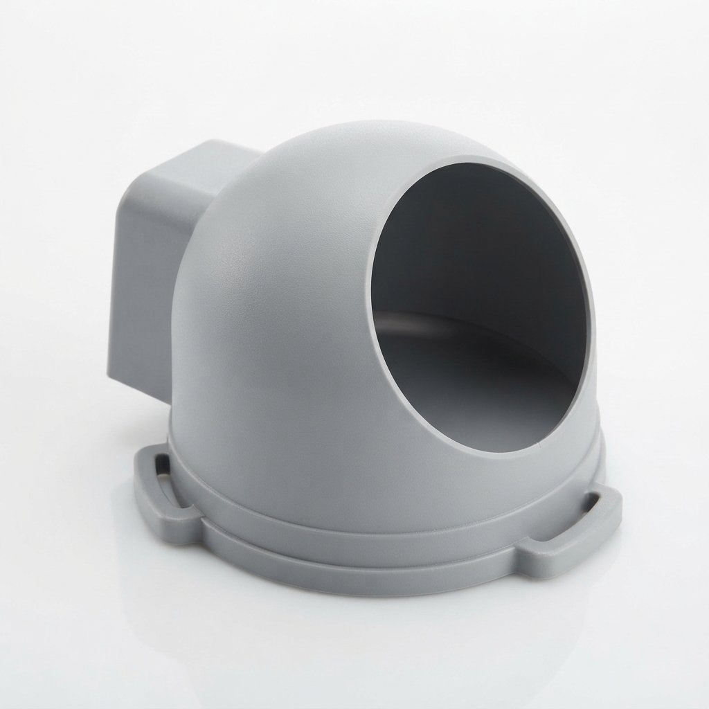 Kit 4 Protetor para Câmera Dome CFTV Antivandalismo Universal Policarbonato Branco - Imagem 2