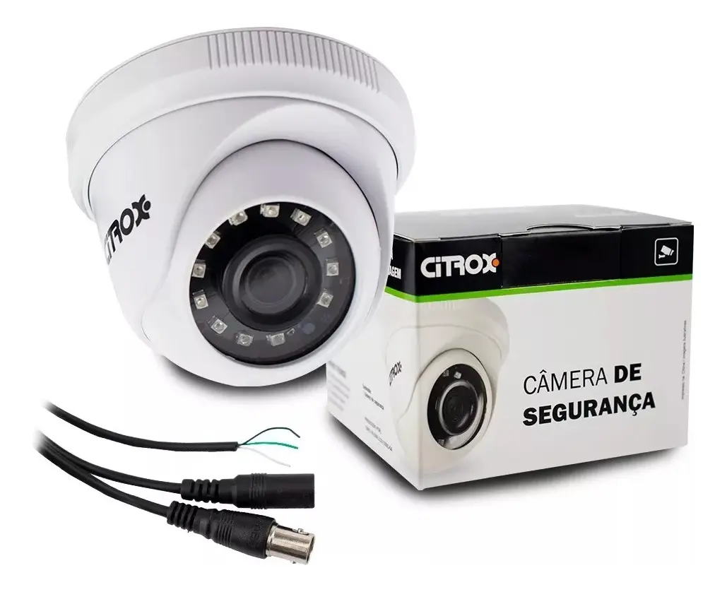 Kit com 3 Câmeras Dome 4x1 1.0mp L 2.8mp Citrox
